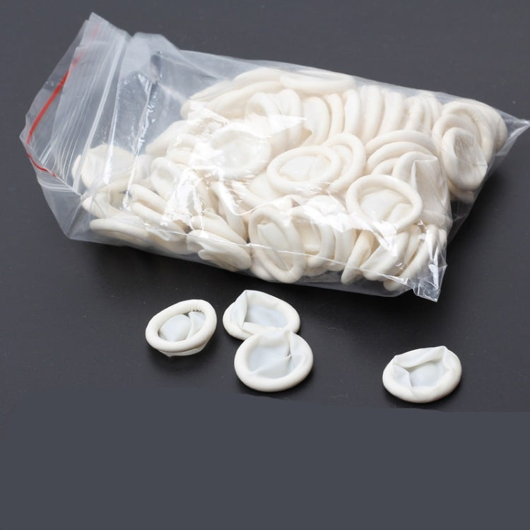 50 ชิ้น Disposable Anti Static ยาง Latex Finger Cots Eyebrow Extension ถุงมือปฏิบัติ Off Eyelash Extension เครื่องมืออุปกรณ์เสริม, Latex
