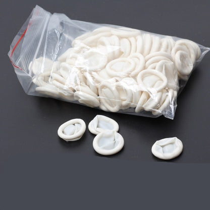 50 ชิ้น Disposable Anti Static ยาง Latex Finger Cots Eyebrow Extension ถุงมือปฏิบัติ Off Eyelash Extension เครื่องมืออุปกรณ์เสริม, Latex