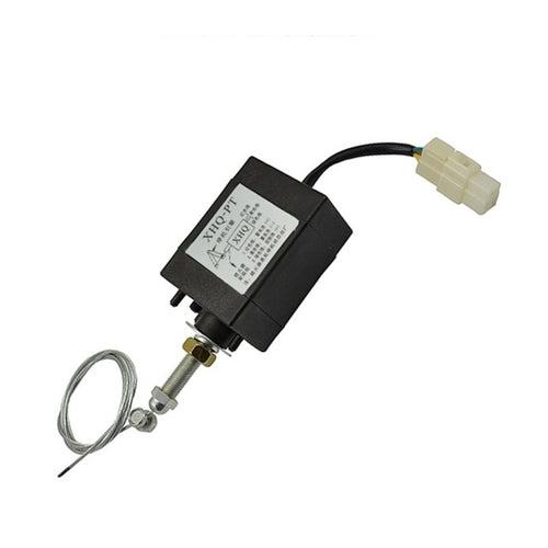 ปกติปิด DC 12 V/24 V ดีเซลเครื่องยนต์ Flame Out อุปกรณ์เครื่องยนต์หยุดวาล์วขดลวดแม่เหล็กไฟฟ้า XHQ-PT Power Off ดึงประเภท Flameout แม่เหล็ก