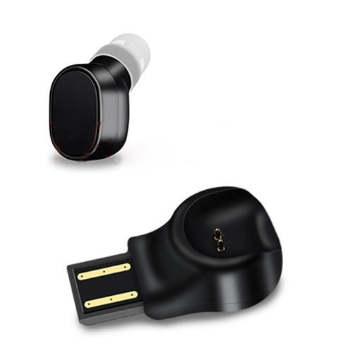 LESIRI X12 ชุดหูฟังบลูทูธมินิหูฟังไร้สายแบบพกพา USB ชาร์จชุดหูฟังกีฬาหูฟังชุดหูฟังสำหรับ iPhone