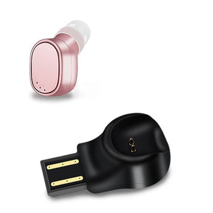 LESIRI X12 ชุดหูฟังบลูทูธมินิหูฟังไร้สายแบบพกพา USB ชาร์จชุดหูฟังกีฬาหูฟังชุดหูฟังสำหรับ iPhone