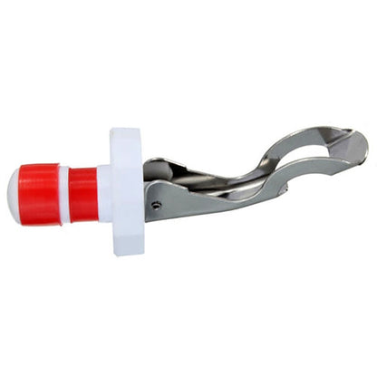 5 ชิ้น Gadgets ครัวสแตนเลสซิลิโคนจุกไวน์ที่เปิดเบียร์, Wine Stopper Opener