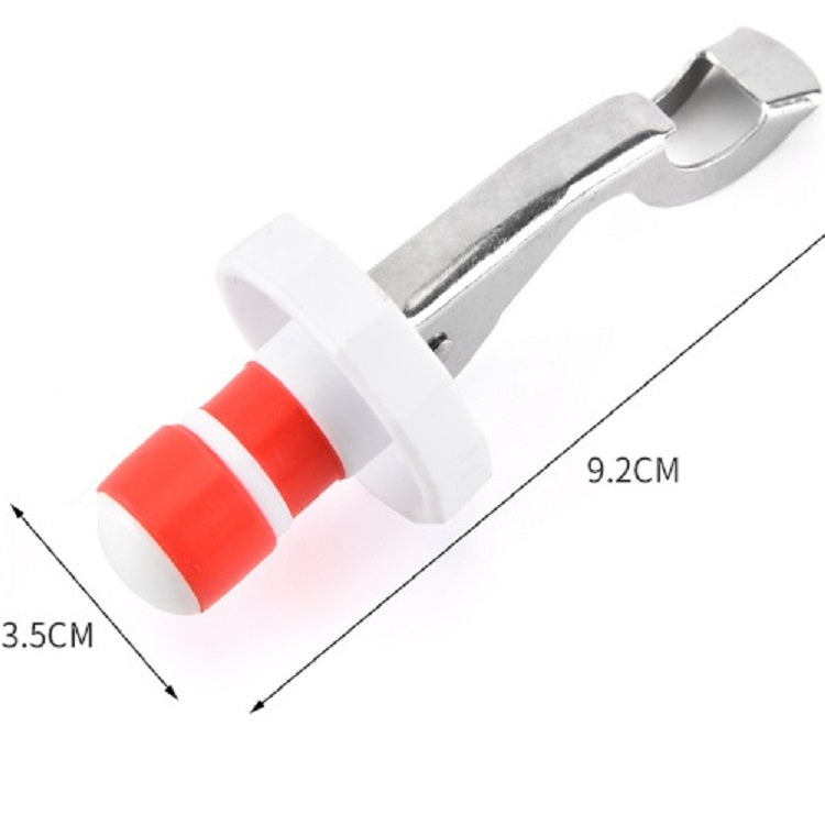 5 ชิ้น Gadgets ครัวสแตนเลสซิลิโคนจุกไวน์ที่เปิดเบียร์, Wine Stopper Opener