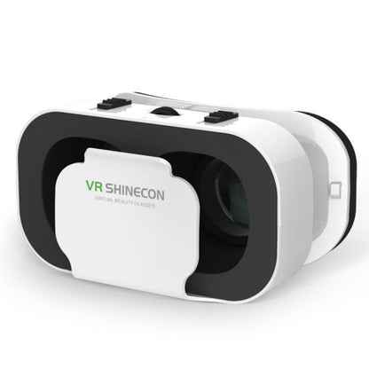 แว่นตา VR Shinecon 5th Generation VR แว่นตา 3D แว่นตาเสมือนจริงน้ำหนักเบาแบบพกพาสำหรับ 4.7-6.0 นิ้วโทรศัพท์มือถือ