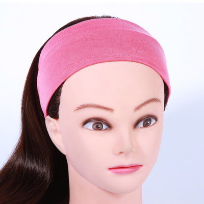ที่คาดผมที่คาดผมสำหรับออกกำลังกายโยคะ ขนาด: ประมาณ 21 x 7 ซม, Fitness Hair Band (Pink), Yoga Fitness Hair Band (Black)
