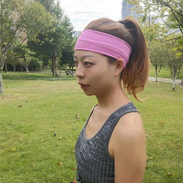 ที่คาดผมที่คาดผมสำหรับออกกำลังกายโยคะ ขนาด: ประมาณ 21 x 7 ซม, Fitness Hair Band (Pink), Yoga Fitness Hair Band (Black)