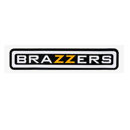 10 ชิ้น BRAZZERS สติ๊กเกอร์ติดรถยนต์สติ๊กเกอร์ติดรถยนต์สำหรับแต่งรถขนาด: 4.9x22.5 ซม., BRAZZERS