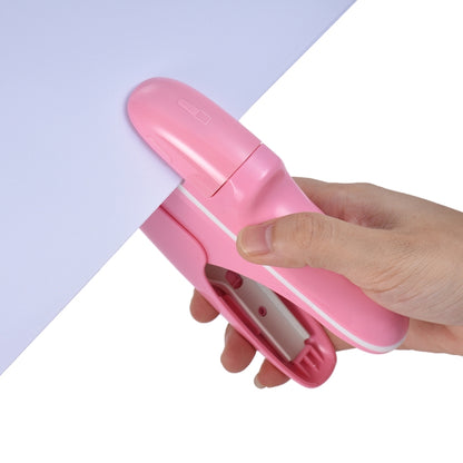 เครื่องเข้าเล่มลวดเย็บกระดาษแบบไร้ลวดขนาดเล็กแบบมือถือ Max 7 แผ่น