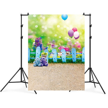 ผ้าพื้นหลังการถ่ายภาพธีมวันเกิดเด็ก 1.5 ม. x 2.1 ม