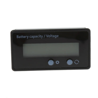 GY-6S 12V แบตเตอรี่ตะกั่วกรดเครื่องวัดแบตเตอรี่ลิเธียมความจุตัวบ่งชี้จอแสดงผลเครื่องทดสอบเปอร์เซ็นต์โวลต์มิเตอร์, 12V Green Light