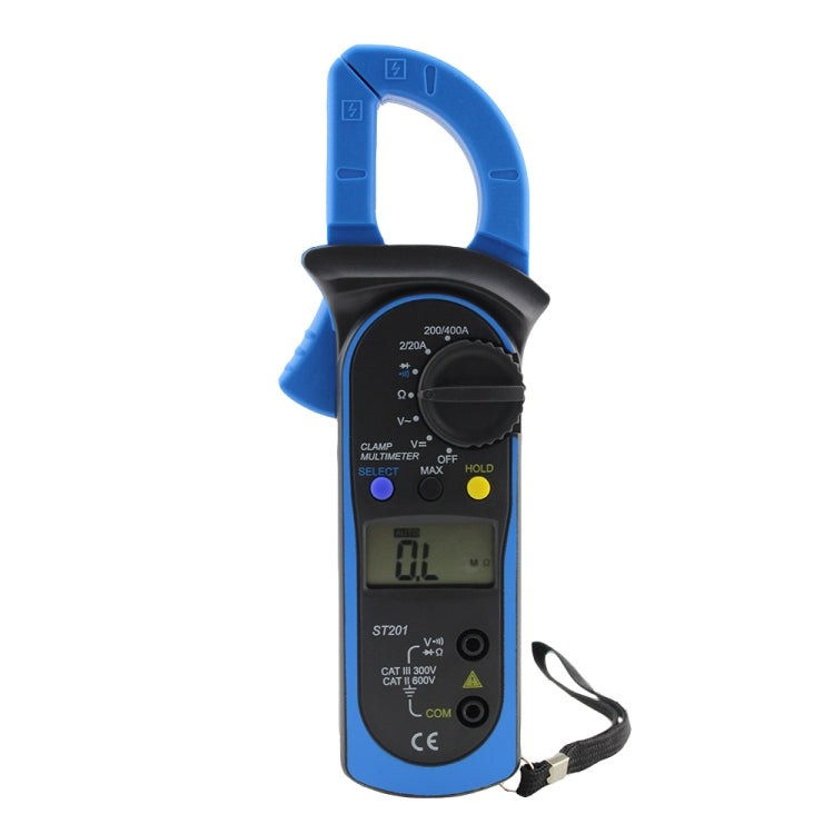 ANENG ST201 AC และ DC Digital Clamp Multimeter แรงดันไฟฟ้าและกระแสไฟฟ้าเครื่องมือวัดเครื่องทดสอบ