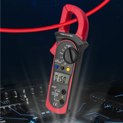 ANENG ST201 AC และ DC Digital Clamp Multimeter แรงดันไฟฟ้าและกระแสไฟฟ้าเครื่องมือวัดเครื่องทดสอบ