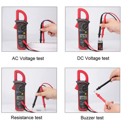 ANENG ST201 AC และ DC Digital Clamp Multimeter แรงดันไฟฟ้าและกระแสไฟฟ้าเครื่องมือวัดเครื่องทดสอบ