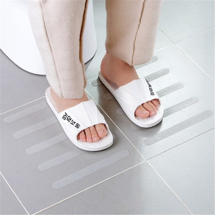 50 PCS บันไดและขั้นตอนเทปกันลื่นห้องน้ำห้องอาบน้ำ Anti-SLIP Strip อ่างอาบน้ำโปร่งใสสติกเกอร์กันลื่น, Transparent Anti-slip Stickers
