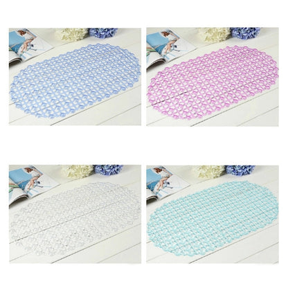 7 ชิ้น Waterdrop เสื่อห้องน้ำพร้อมถ้วยดูดนวดเท้าอ่างอาบน้ำเสื่อกันลื่น