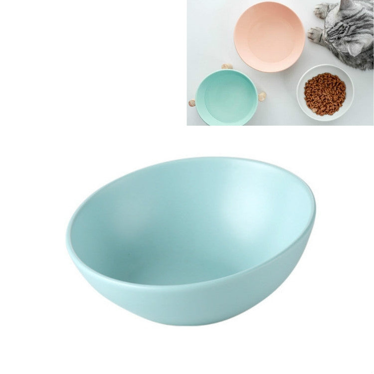 ชามอาหารสุนัขแมวชามเซรามิคสำหรับสัตว์เลี้ยง, 15cm/300ml Bowl, 18cm/600ml Bowl
