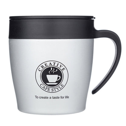 ที่จับแก้วกาแฟ กระติกน้ำร้อนสแตนเลส ถ้วย กระติกน้ำ กระติกน้ำ ธุรกิจแบบพกพา ถ้วยเทอร์โม