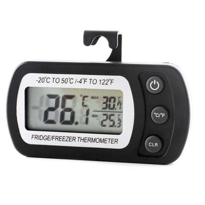2 PCS Digital LCD เครื่องวัดอุณหภูมิตู้เย็นอุณหภูมิ Sensor เครื่องวัดอุณหภูมิตู้แช่แข็ง