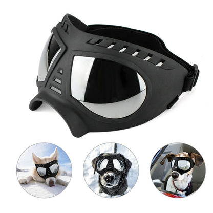 หน้ากากสัตว์เลี้ยงแว่นตากันน้ำและ Snowproof กรอบแว่นตาสุนัขอุปกรณ์แว่นตากันแดด