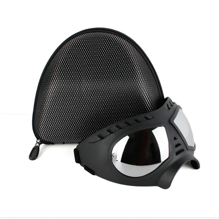 หน้ากากสัตว์เลี้ยงแว่นตากันน้ำและ Snowproof กรอบแว่นตาสุนัขอุปกรณ์แว่นตากันแดด