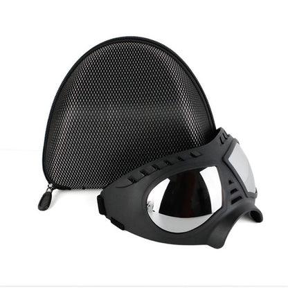 หน้ากากสัตว์เลี้ยงแว่นตากันน้ำและ Snowproof กรอบแว่นตาสุนัขอุปกรณ์แว่นตากันแดด