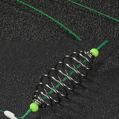 15 ชิ้น / 3 ชุดควั่นคู่ เบ็ด Anti-winding เงินปลาคาร์พประมงกลุ่มฤดูใบไม้ผลิเบ็ดตกปลา, 8, 9, 10, 11, 12, 13