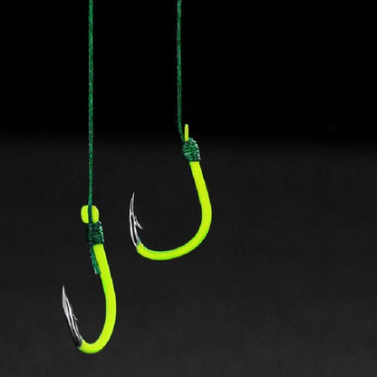 15 ชิ้น / 3 ชุดควั่นคู่ เบ็ด Anti-winding เงินปลาคาร์พประมงกลุ่มฤดูใบไม้ผลิเบ็ดตกปลา, 8, 9, 10, 11, 12, 13