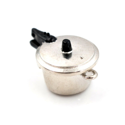 ตุ๊กตา House Mini Kitchen หม้อหุงข้าวเครื่องมือทำอาหารของเล่นเพื่อการศึกษาเด็ก, Pressure Cooker