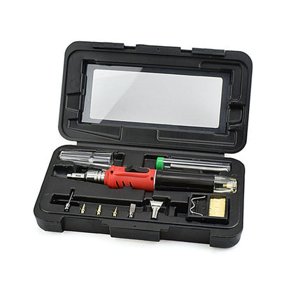 HS-1115K ชุดเครื่องมือหัวแร้งแก๊สมัลติฟังก์ชั่น 10-in-1