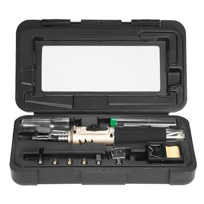 HS-1115K ชุดเครื่องมือหัวแร้งแก๊สมัลติฟังก์ชั่น 10-in-1