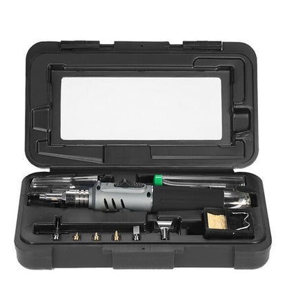 HS-1115K ชุดเครื่องมือหัวแร้งแก๊สมัลติฟังก์ชั่น 10-in-1