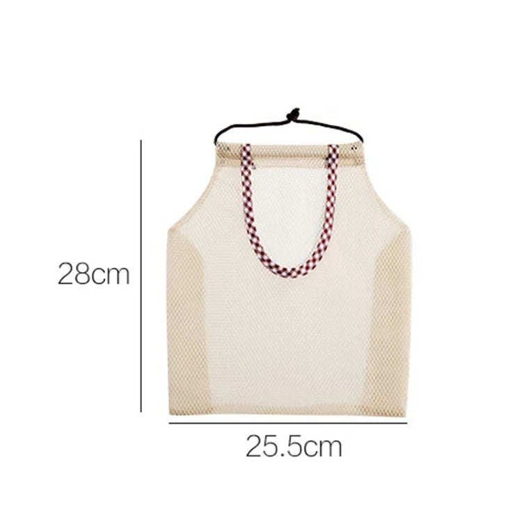 2 PCS Creative KITCHEN ผักหัวหอมมันฝรั่งเก็บแขวนกระเป๋า Hollow Breathable ตาข่ายกระเป๋าครัวกระเทียมขิงตาข่ายกระเป๋า, Mesh Storage Bag