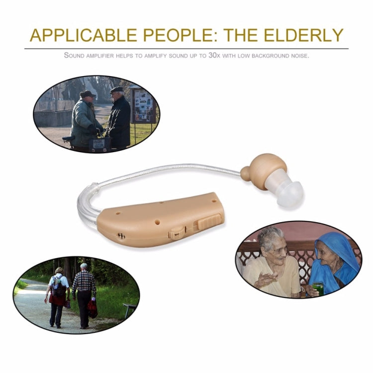 เครื่องช่วยฟังแบบชาร์จไฟได้ เครื่องช่วยฟังสำหรับผู้สูงอายุ, US Plug