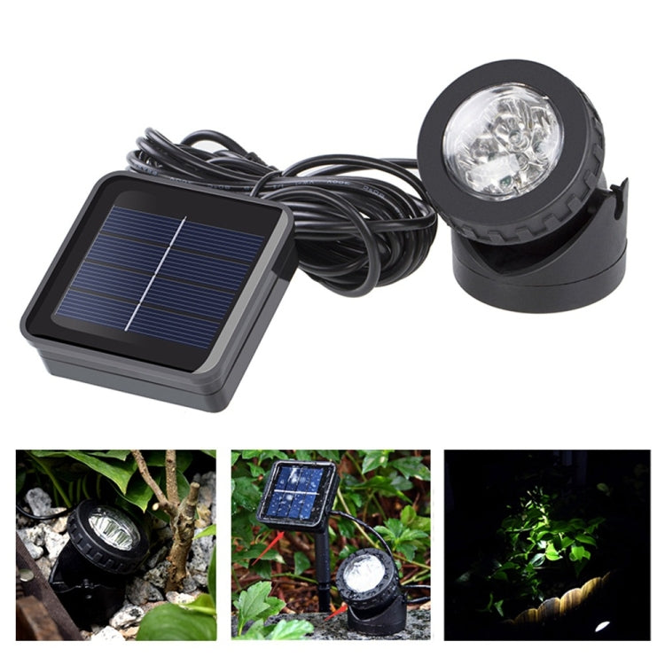 สปอตไลต์พลังงานแสงอาทิตย์กลางแจ้งสระว่ายน้ำไฟสวนภูมิทัศน์ไฟ LED พลังงานแสงอาทิตย์ IP65 แบบใช้คู่