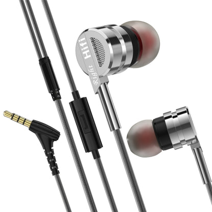 หูฟังหูฟัง D05 โลหะชุดหูฟังสเตอริโอพร้อมไมโครโฟนหูฟังตัดเสียงรบกวน auriculares หูฟังสำหรับโทรศัพท์ Xiaomi Music