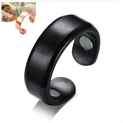 Acupressure Anti Snore Ring Treatment นวดกดจุด Anti Snoring Apnea Sleeping Device