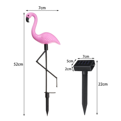 3 in 1 กันน้ำพลังงานแสงอาทิตย์ Flamingo ไฟสนามหญ้า LED สวนภูมิทัศน์ไฟโคมไฟกลางคืน