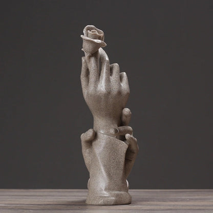 Creative บทคัดย่อประติมากรรมตกแต่งงานแต่งงานของขวัญหัตถกรรมบ้าน, Creative Abstract Sculpture