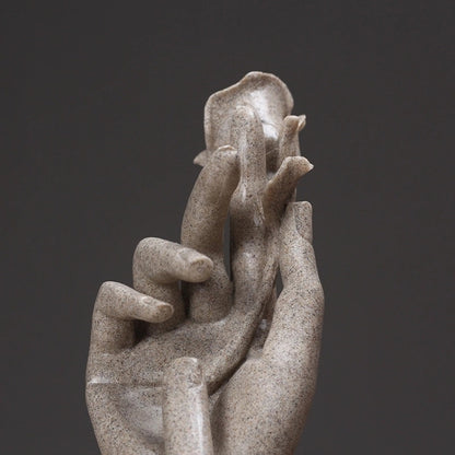 Creative บทคัดย่อประติมากรรมตกแต่งงานแต่งงานของขวัญหัตถกรรมบ้าน, Creative Abstract Sculpture