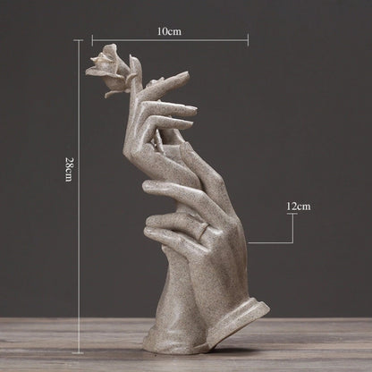 Creative บทคัดย่อประติมากรรมตกแต่งงานแต่งงานของขวัญหัตถกรรมบ้าน, Creative Abstract Sculpture
