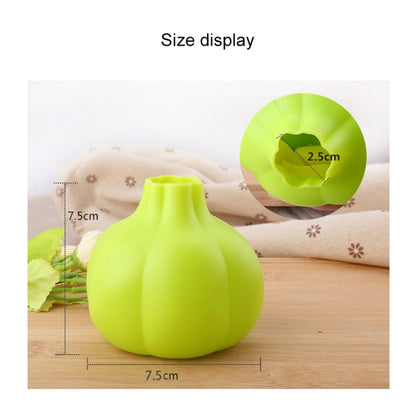 10 ชิ้นกระเทียมปอกซิลิโคนปอกครัวสร้างสรรค์เครื่องมือ, Garlic Peeler