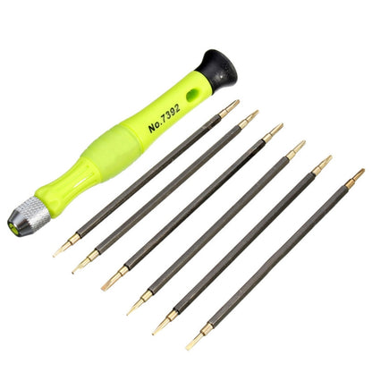 7 in 1 แบบพกพาไขควงชุด Chrome Vanadium Alloy Steel Professional ซ่อมเครื่องมือชุด, 7 in 1 Alloy