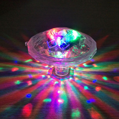 แฟชั่นแสงอาบน้ำแสดง IP67 กันน้ำใต้น้ำ RGB LED เปลี่ยนสีโคมไฟเรืองแสงด้วย 7 โหมด