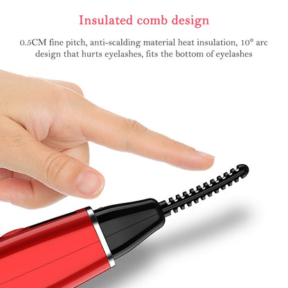 เครื่องดัดขนตาไฟฟ้าชาร์จเครื่องมือความงาม, 380mAh (Red), 380mAh (White)