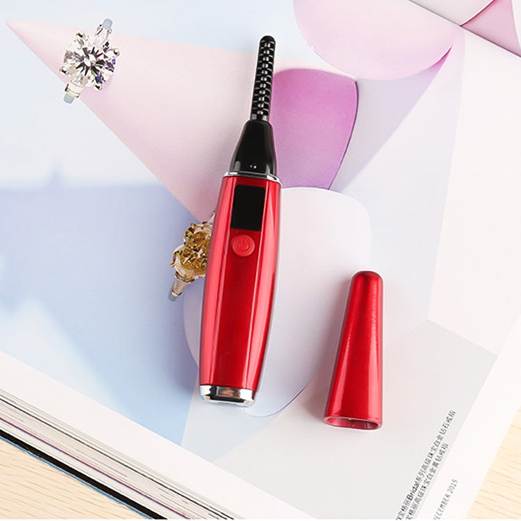 เครื่องดัดขนตาไฟฟ้าชาร์จเครื่องมือความงาม, 380mAh (Red), 380mAh (White)