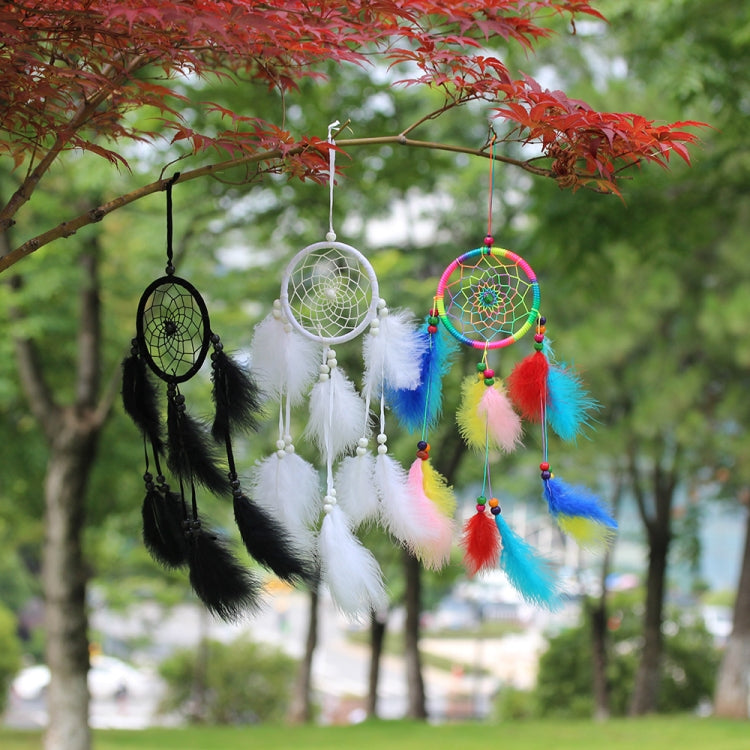 เครื่องประดับตกแต่งบ้านที่เรียบง่ายสร้างสรรค์ Dream Catcher จี้รถ