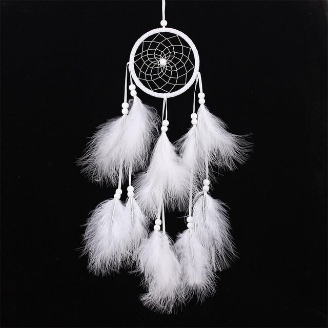 เครื่องประดับตกแต่งบ้านที่เรียบง่ายสร้างสรรค์ Dream Catcher จี้รถ