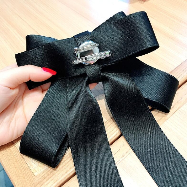 ผู้หญิงสแควร์ Rhinestone Bow-Knot Bow Tie เข็มกลัดเสื้อผ้าอุปกรณ์เสริม