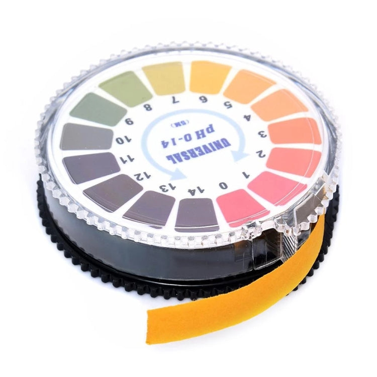 5 เมตร 0-14 PH Test กระดาษอัลคาไลน์ตัวบ่งชี้กรดกระดาษสำหรับน้ำปัสสาวะน้ำลาย Litmus การทดสอบวัดทางเทคนิคชุด