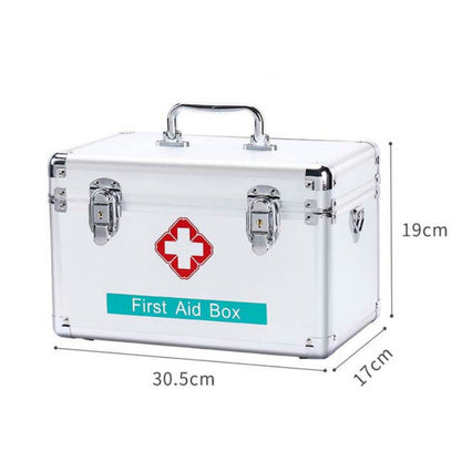 ตู้ยาอลูมิเนียมฉุกเฉินสำหรับกล่องยาอลูมิเนียมในครัวเรือน Enterprise, 12 inch Mdeium, 16 inch Extra Large